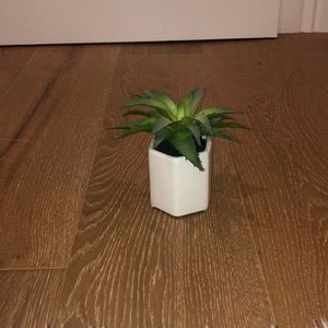 Fake plant decor piece